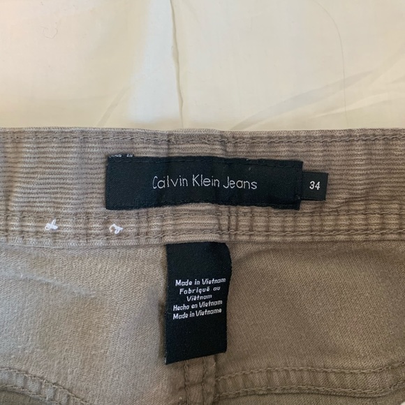 Calvin Klein Corduroy Pants - Picture 3 of 3